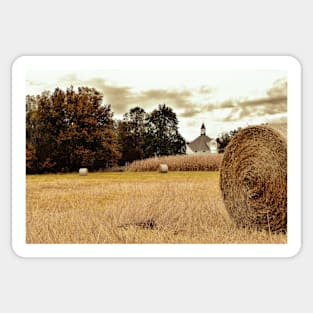 Autumn On The Farm Sticker